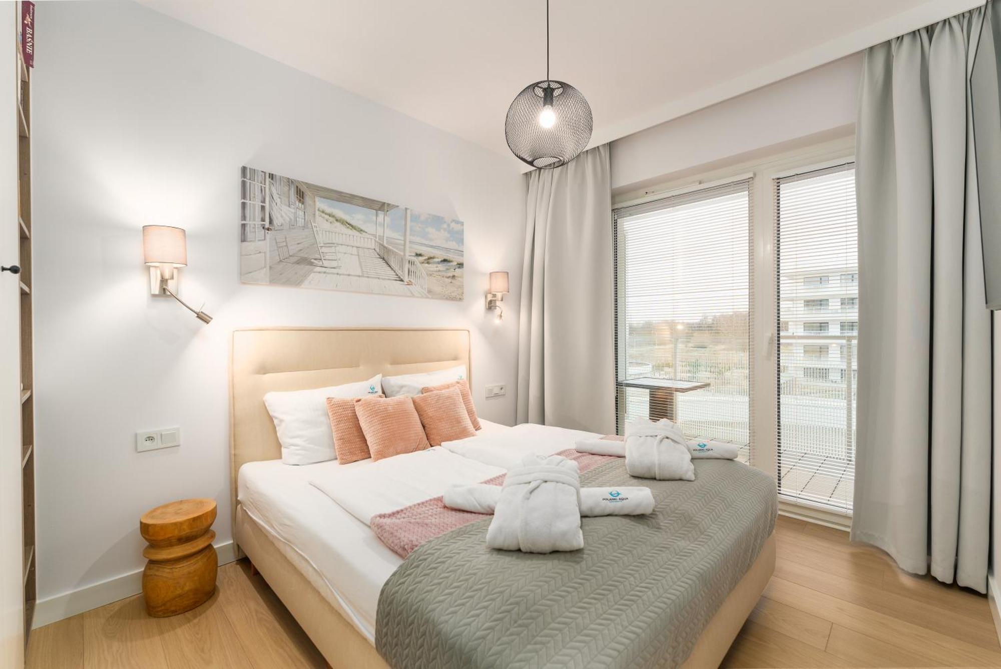 Polanki Aqua Apartamenty Nielimitowany Dostep Do Basenow Parking Free Kolobrzeg Exterior photo